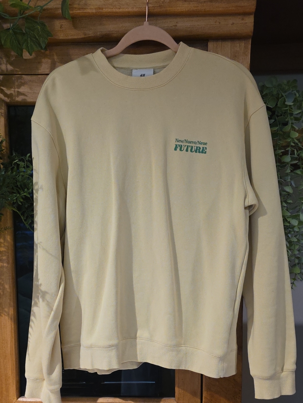 H&M Yellow New Future Sweatshirt